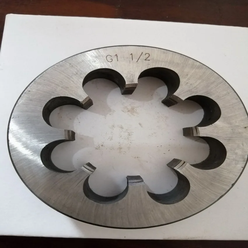 تكلفة بيع 1 قطعة 9Sicr BSP/G1-1/2 "-11 أنبوب خيوط يموت أدوات مخرطة نموذج مهندس صانع الموضوع لخيوط أنابيب المياه الداخلية