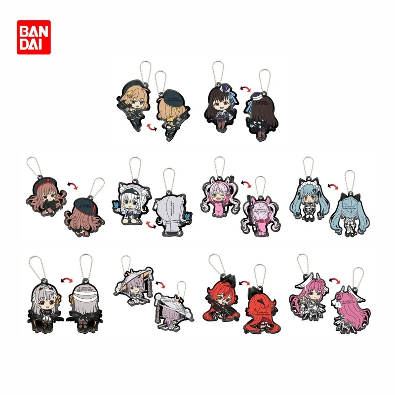 

Bandai Goddess Of Victory Nikke Character Keychain Set 1 & 2 Anime Action Figure Accessories Collection Decorations Model Gifts