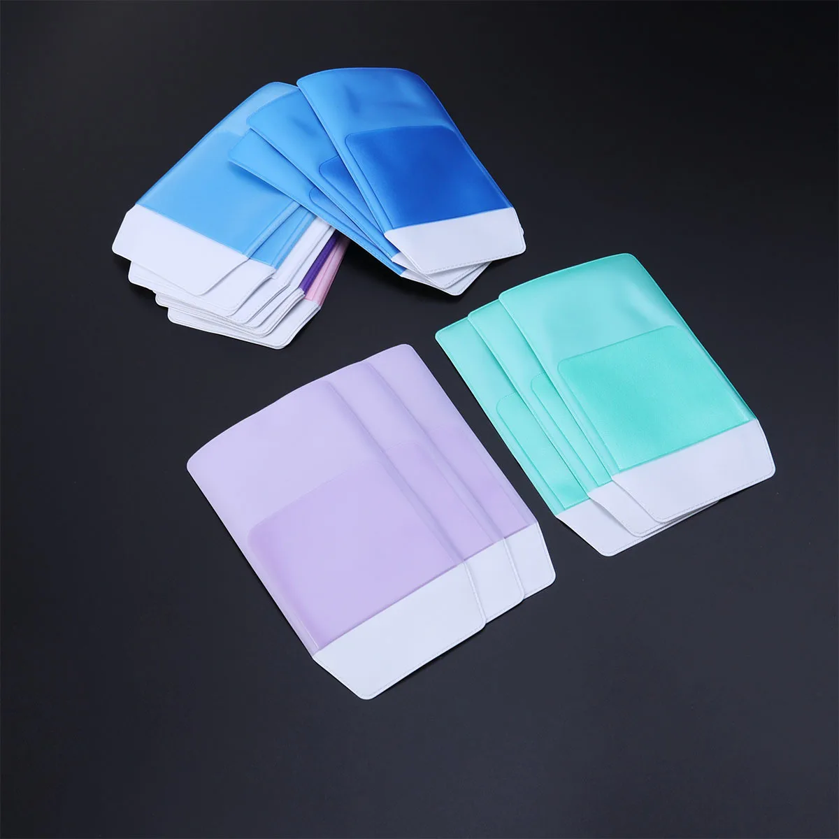 

10pcs Medical Pen Bag Pvc Waterproof Fall-Proof Pen Pouch For Daily Use Large Capacity Stationery Holder Portable Organizer