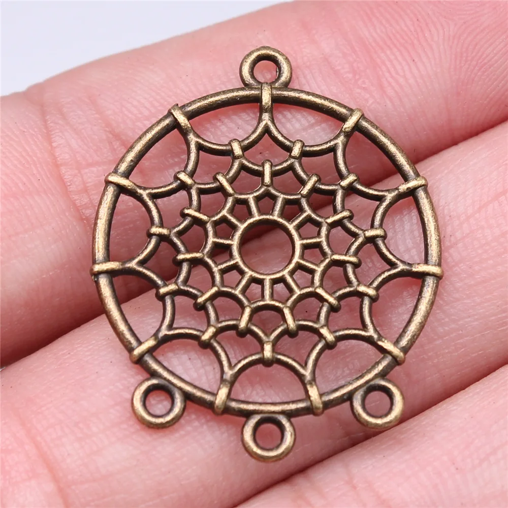 10pcs Dreamcatcher Chams Dream Catcher Pendant Necklaces Earrings Jewelry Making Accessories