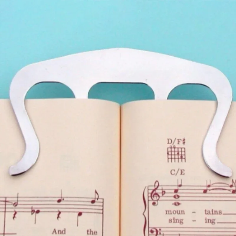 Pianos Stands Song Book Page Holder Clip Music Note Sheet Metal For Music Book Speech Draft Magazines Newspapers Cooking Recipe