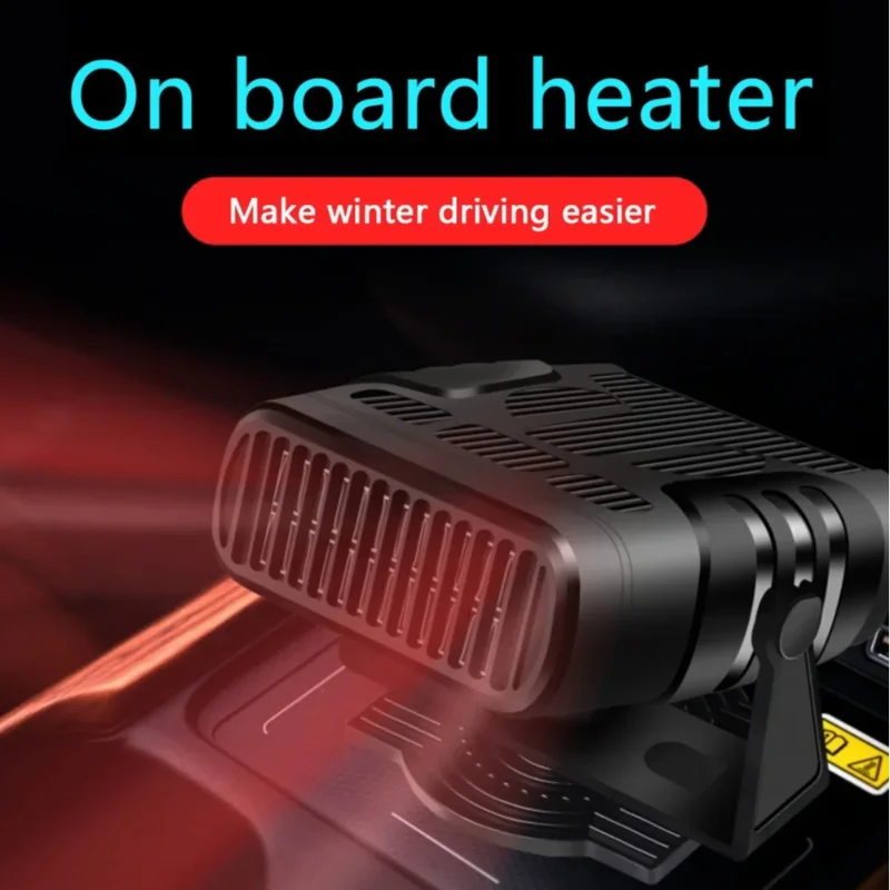 Lenovo 12V/24V Tragbarer Fahrzeug-Autoheizer Winter Windschutzscheiben-Entfogger Entfroster Auto-Innenraum-Heizlüfter Doppelfunktions-Wärmer – Detail 3