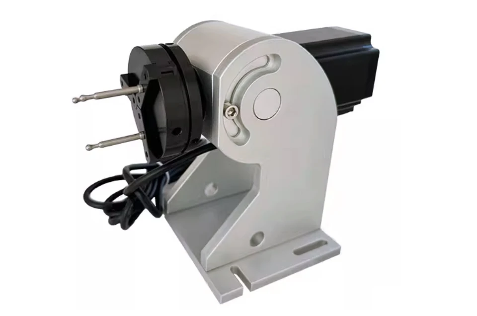 BK-MND70-D Mini D70 Extended Version Ring Bracelet Cup Rotating Shaft Rotary Axis Shaft for Engraving Marking Machine