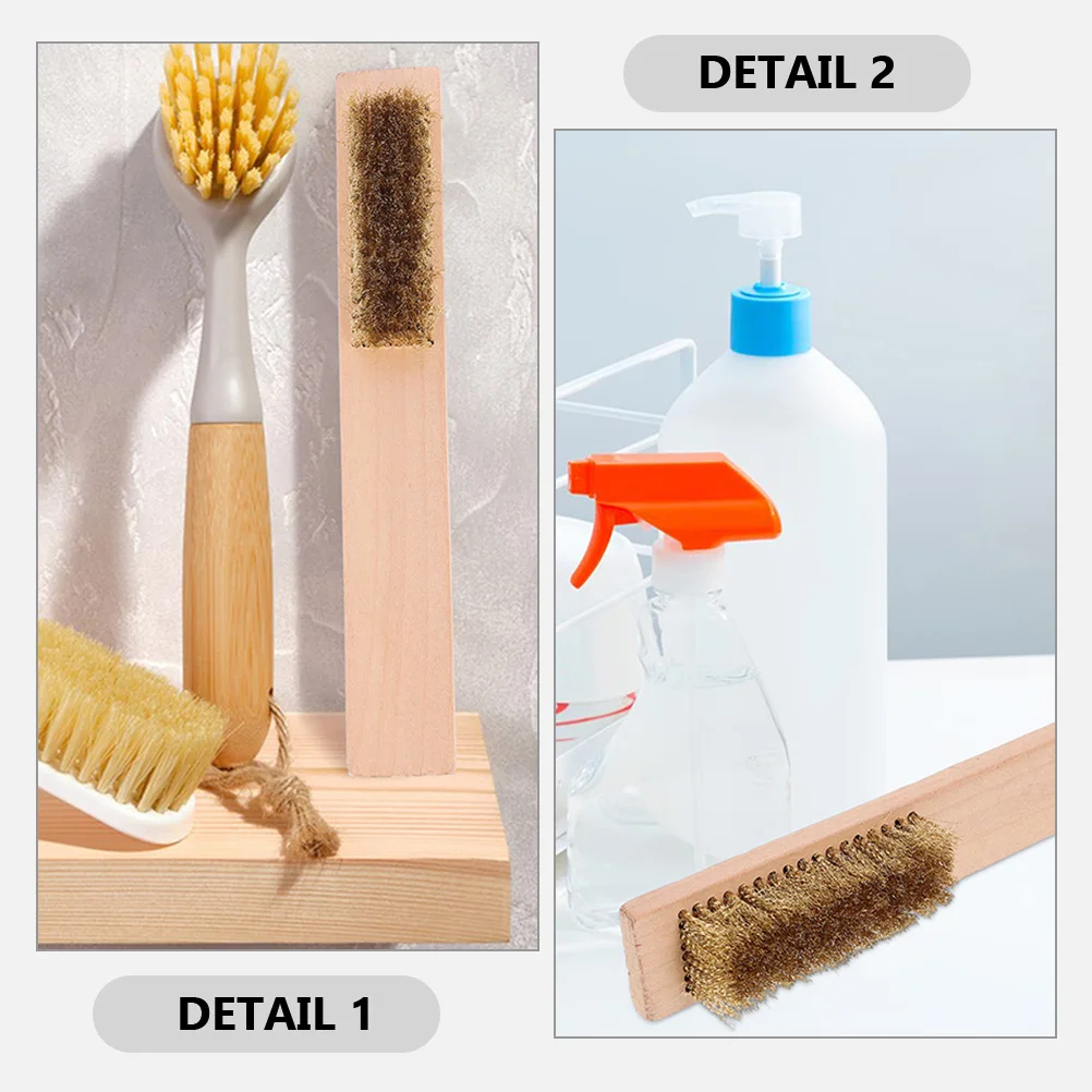 

Copper Skateboarding Cleaning Brush Snowboard Wax Removal Tool Skiing Board Cleaner Sliding Plate Scrubber Rotary Brush For Wood