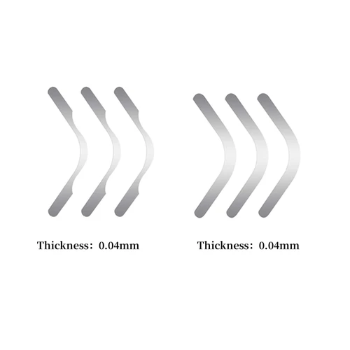 Imagen 2 del producto 100 Uds bandas de matriz Dental Tofflemire Matrix Gingival elevador de pared gran curvatura seculares contorneados Matrices materiales de odontología