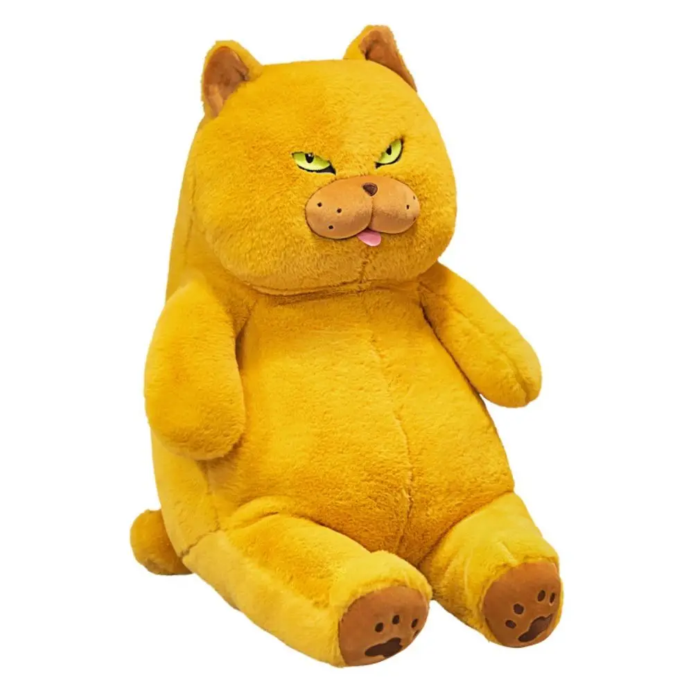 Brinquedos de pelúcia fofo britânico shorthair gato pelúcia macio bonito gato boneca de pelúcia dos desenhos animados kawaii gato brinquedo de pelúcia amigos