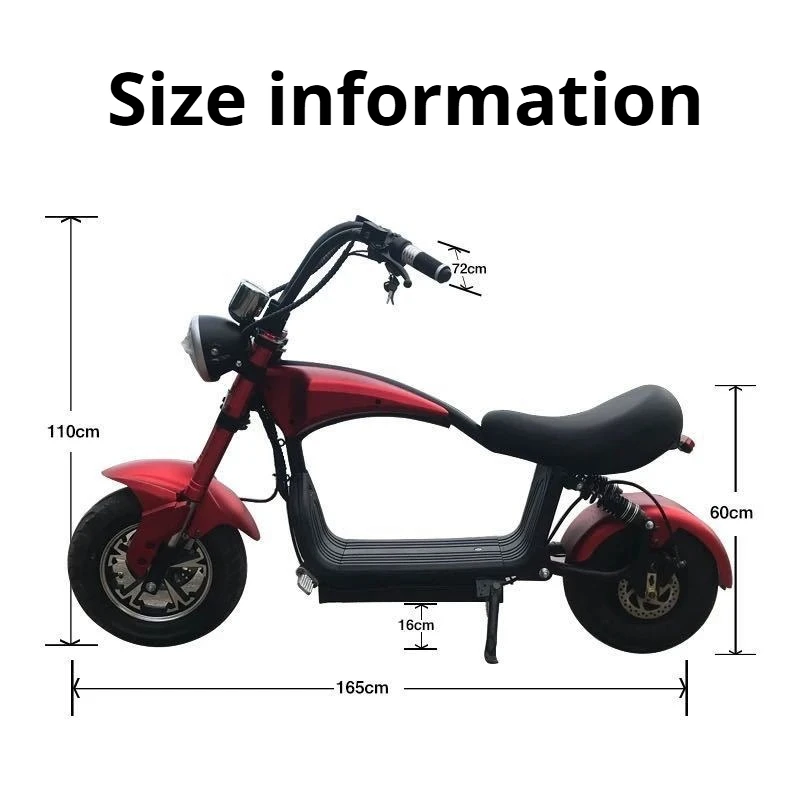 Cool 2000WHigh Power Motor 48V20AH Lithium Battery Adult Electric Motorcycle Off-road Commuting Hydraulic Disc Brake Comfortable