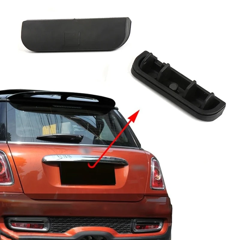 Achterbumper Kofferbak Achterdeur Handvat Knop Cover Voor BMW MINI Cooper Een R50 R52 R55 R56 Auto Exterieur Decoratie Accessoires