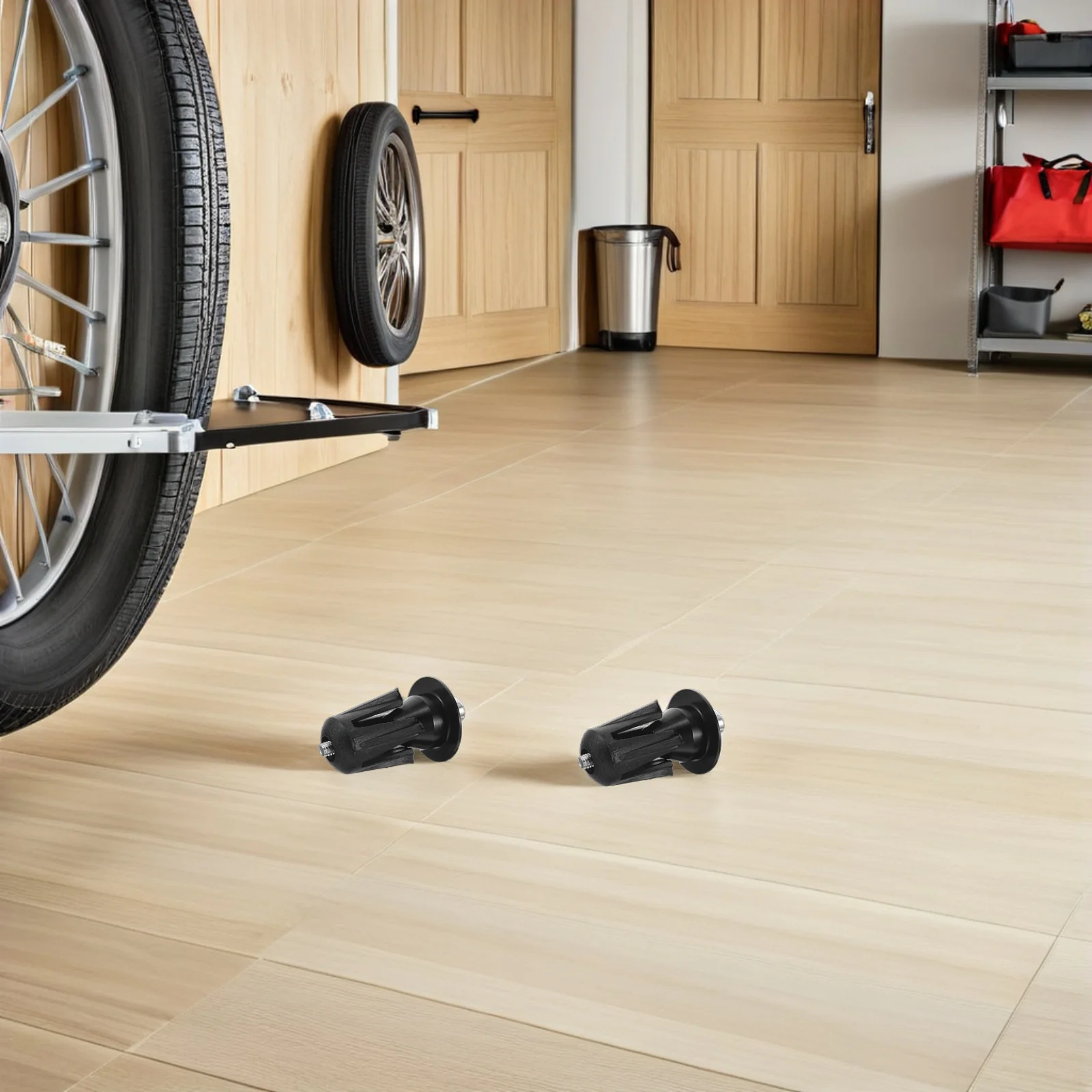 

4 Pairs Bicycle Handlebar Bike End Plugs Protective Cover Motorcycle Caps Plastic Ends