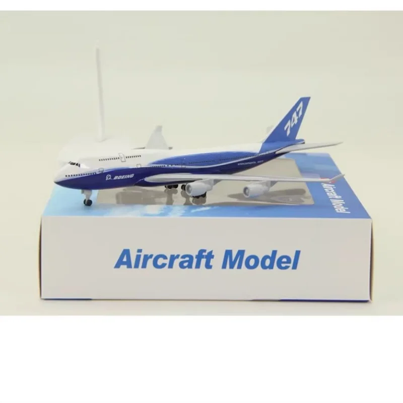 

NEW 20cm Airplane Models B747 Plane Metal Scale Aircraft Desk Accessories Miniature Airplane Drop shipping