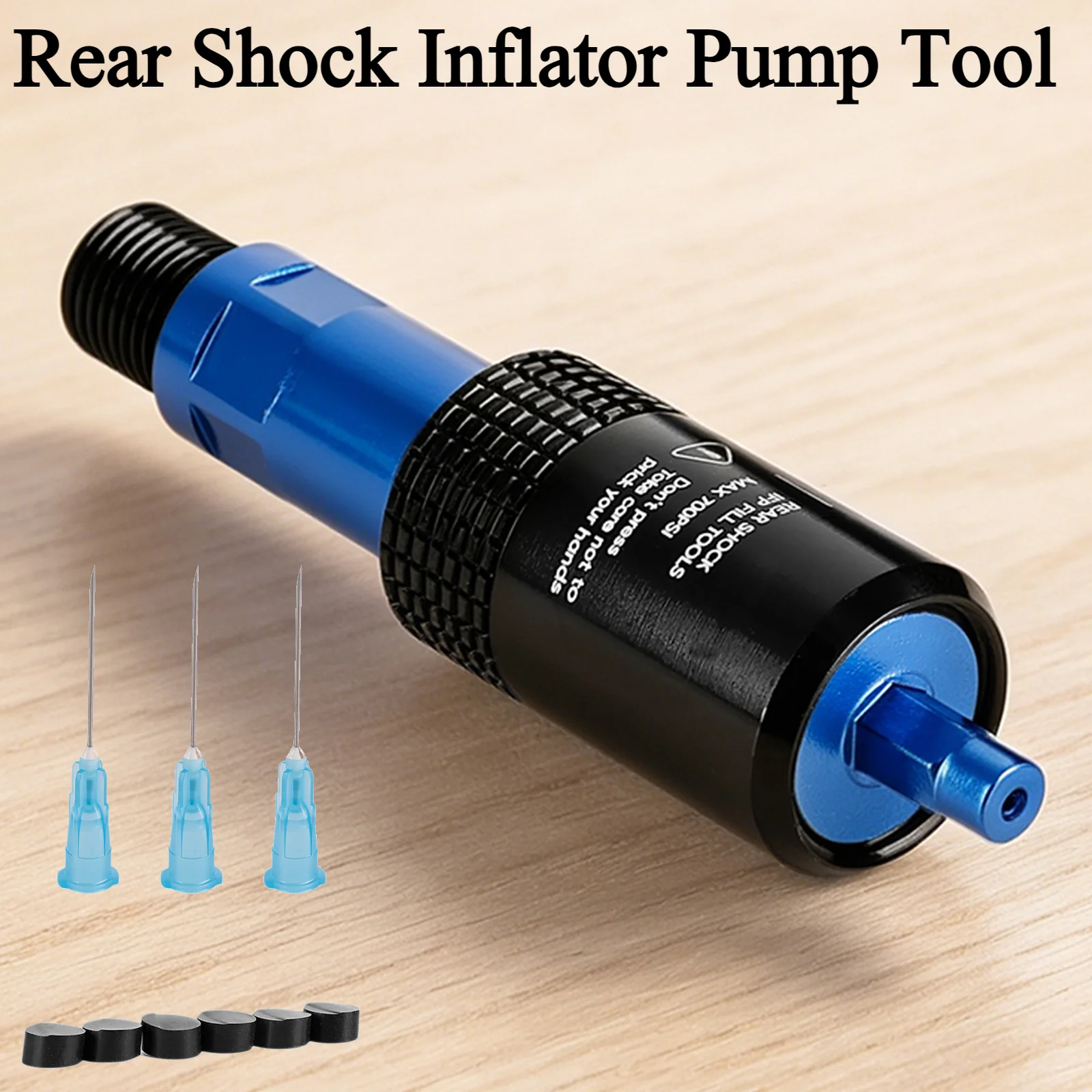 Professional IFP Inflator Tool for Rear Shocks Hidden Needle Design 700PSI Rated For FOXRP2/RP23/FLOAT-X/CTD/CCDB/X-FUSION More