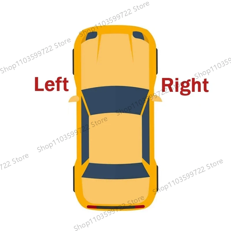 For Toyota Yaris CE/L/LE 2012 2013 2014 Car Left Right Rear Bumper Reflector Rear Fog Light Signal Reflector Accessory