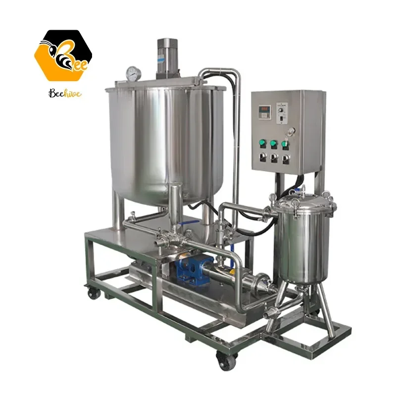 0.5 Ton Honey Mixing And Filtering Machine Honey Processing Equipment