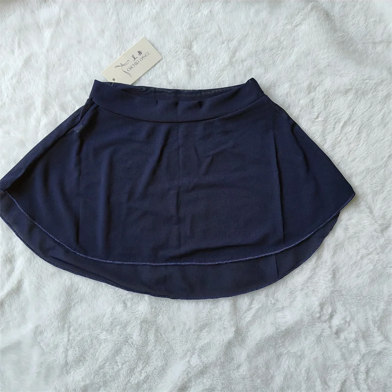 Heißer Verkauf billig hochwertige Kinder Mädchen Kinder tanz tragen hoch Spandex gewickelt Mesh Ballett röcke – Detail 14