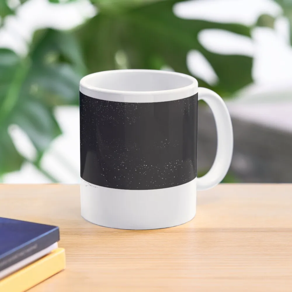 Moon Child Left Classic  Mug Image Handle Round Design Cup Photo Printed Drinkware Tea Coffee Picture Simple Gifts