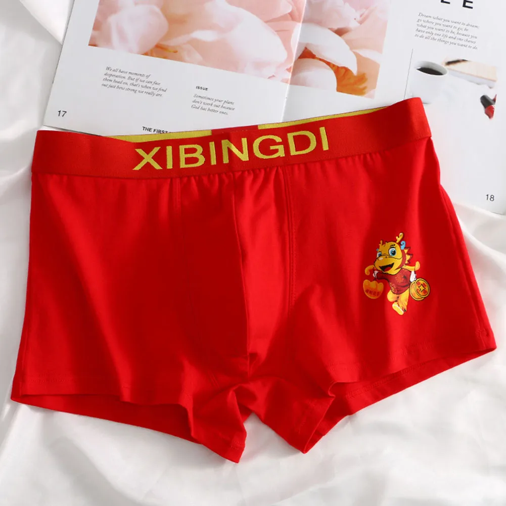 

Mens Red Bugle Pouch Briefs Underwear Cotton Men Sexy Shorts Panties Comfortable Male Erotic Bottoms Mid-Rise Underpants