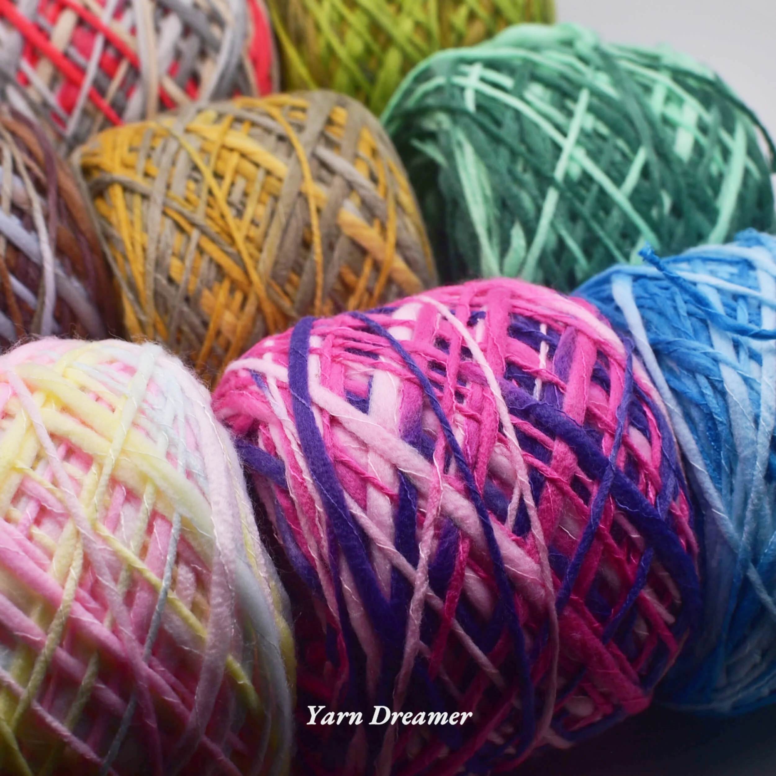 

Bulky Yarn for Crochet Yarn Chunky Multicolored Thick Wool Yarns for Knitting and Crochet Thread Green Blue Crocheting Yarn Art