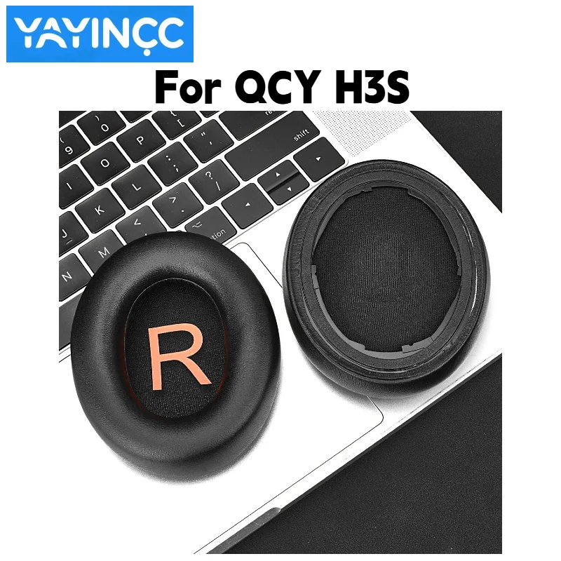 Ersatz-Ohrpolster aus Schaumstoff, einfach zu installieren, Originalversion, mit Schnalle, für QCY H3S Headset, Ersatzteile für Ohrmuscheln. – Detail 6