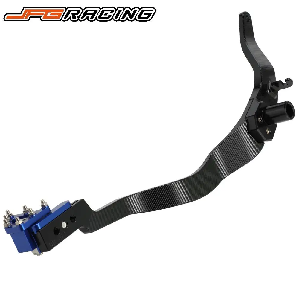 CNC Foot Brake Pedal Pegs Motorcycles Accessories Footpegs Aluminum Brake Lever For TTR110 TTR 110 Dirt Pit Bike Moto Parts image 5
