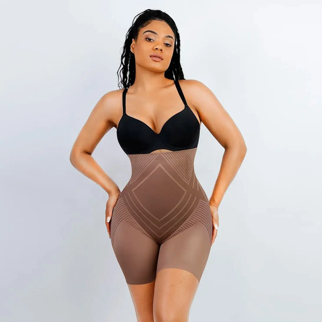 

Liquid Spandex High Waist Waist Trimming Brief Butt Lifter Girdles Shapewear Binders Slimming Pants Outwear Waist Trainer