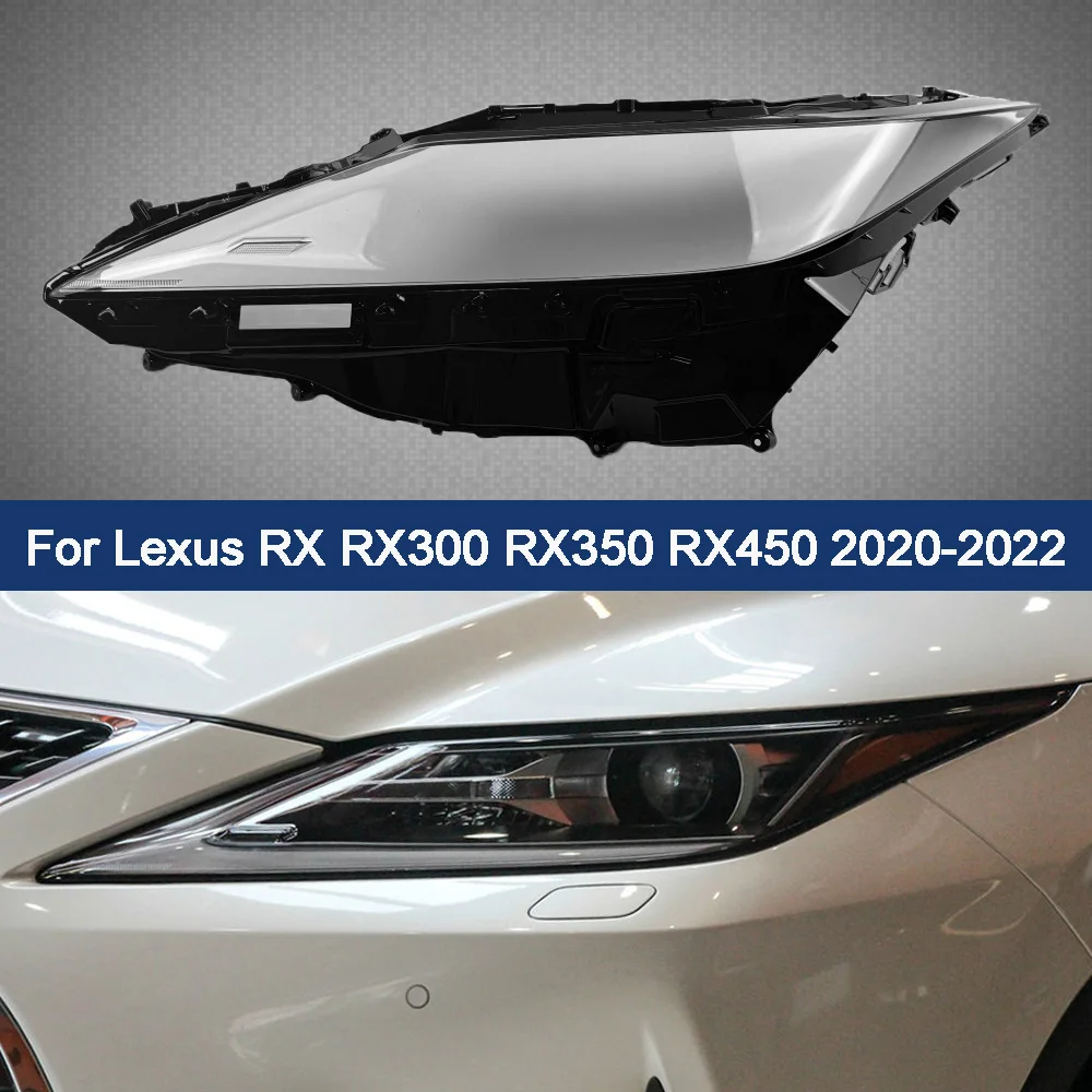 Headlamps Transparent Lamp Shell Headlight Cover Lens Replace Original Lampshade For Lexus RX RX300 RX350 RX450 2020 2021 2022