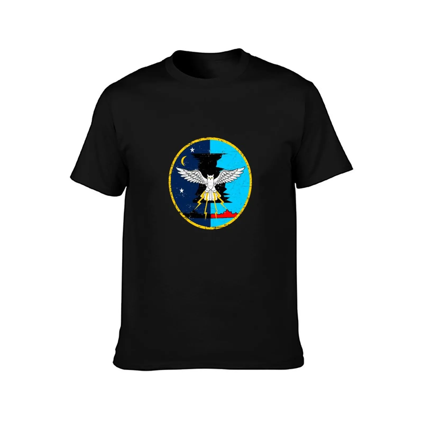 VMA-513 Marine Attack Squadron - Flying Nightmares - Grunge Style T-Shirt Big Size Simple T-Shirt