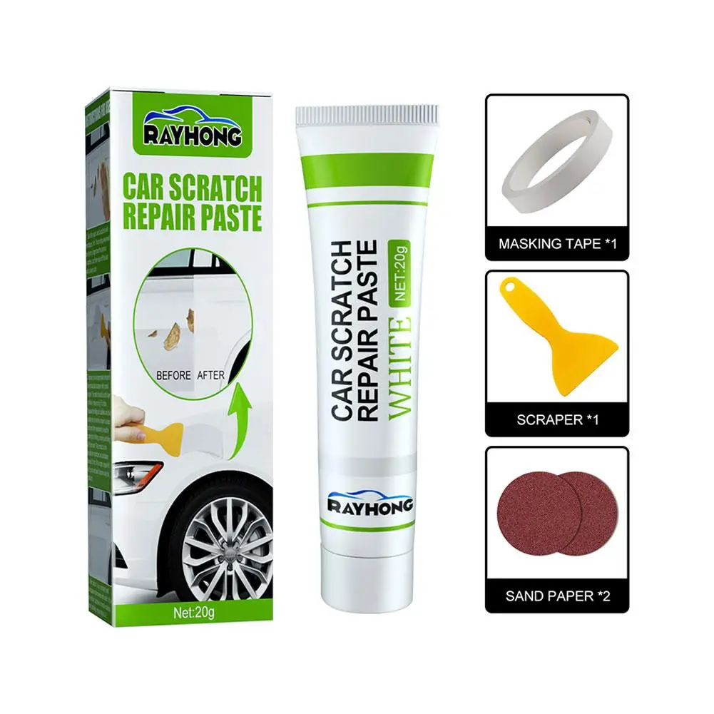 Fiberglass Boat Repair Paste Quick-drying Putty DIY Repairing Home White Paint Paint Scratch Repair Car Eye-filling R6G1