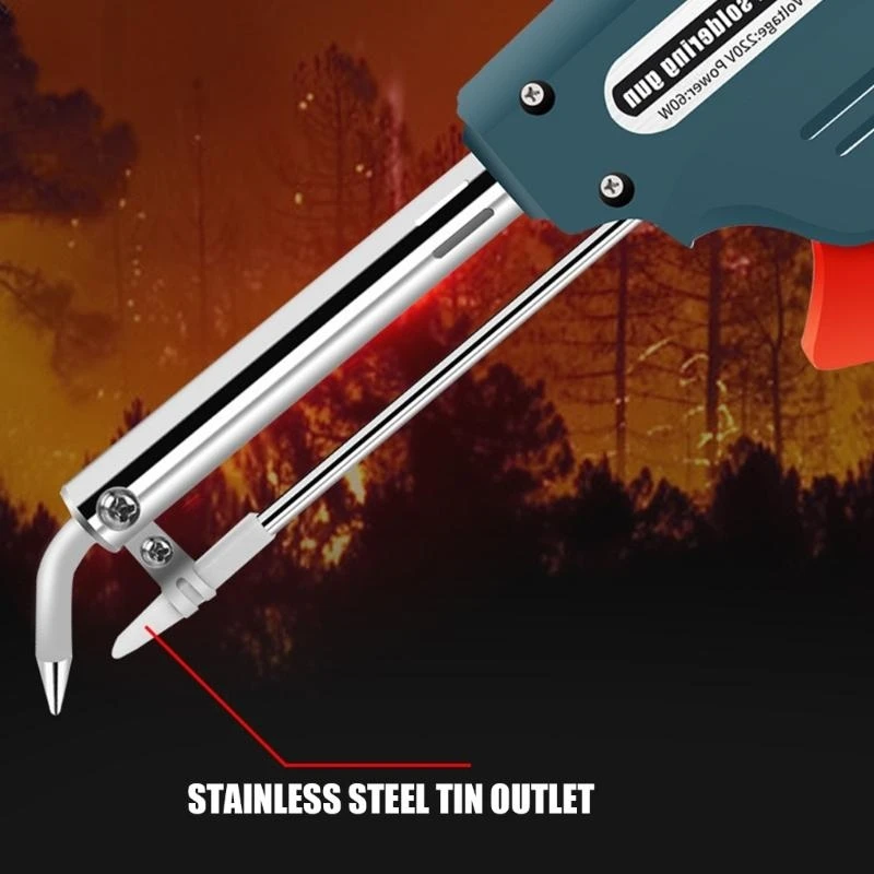 

Multifunction Soldering Iron Soldering Guns Set 60W External Heating Soldering Guns with Adjustable Temp Up to 480℃