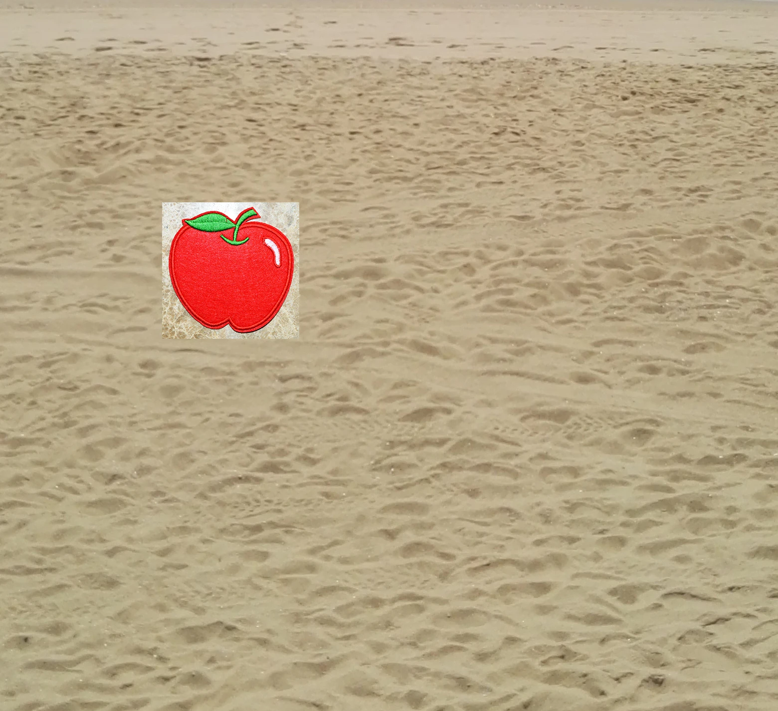 

Funny Apple & 1x Christmas Candy ~Embroidery Patch Cartoon Iron On Patches For Clothing Thermoadhesive Clothes DIY Sew