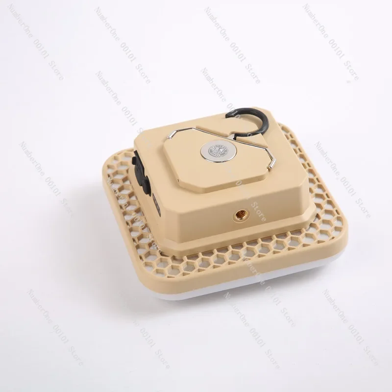 Portable outdoor camping wireless flying saucer camping main light, hanging emergency lighting, battery life camping light
