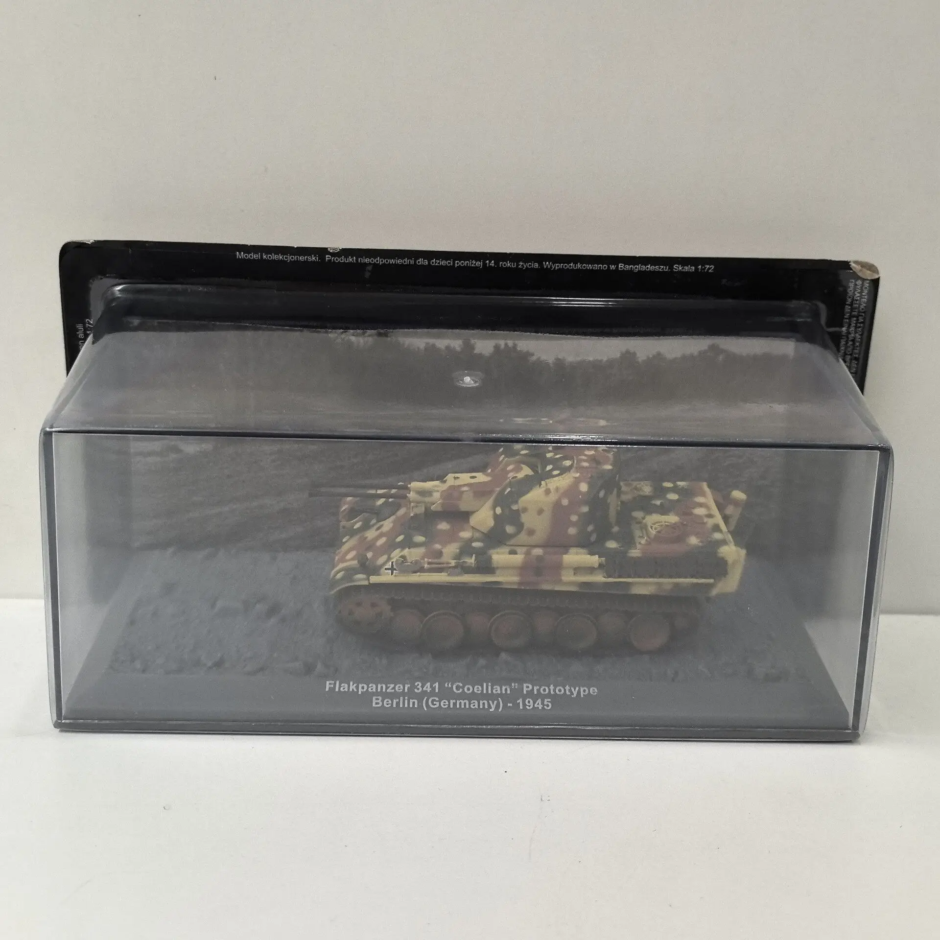 

Diecast IXO 1/72 Scale 1945 FLAKPANZER 341 Q3 Alloy Tank Model