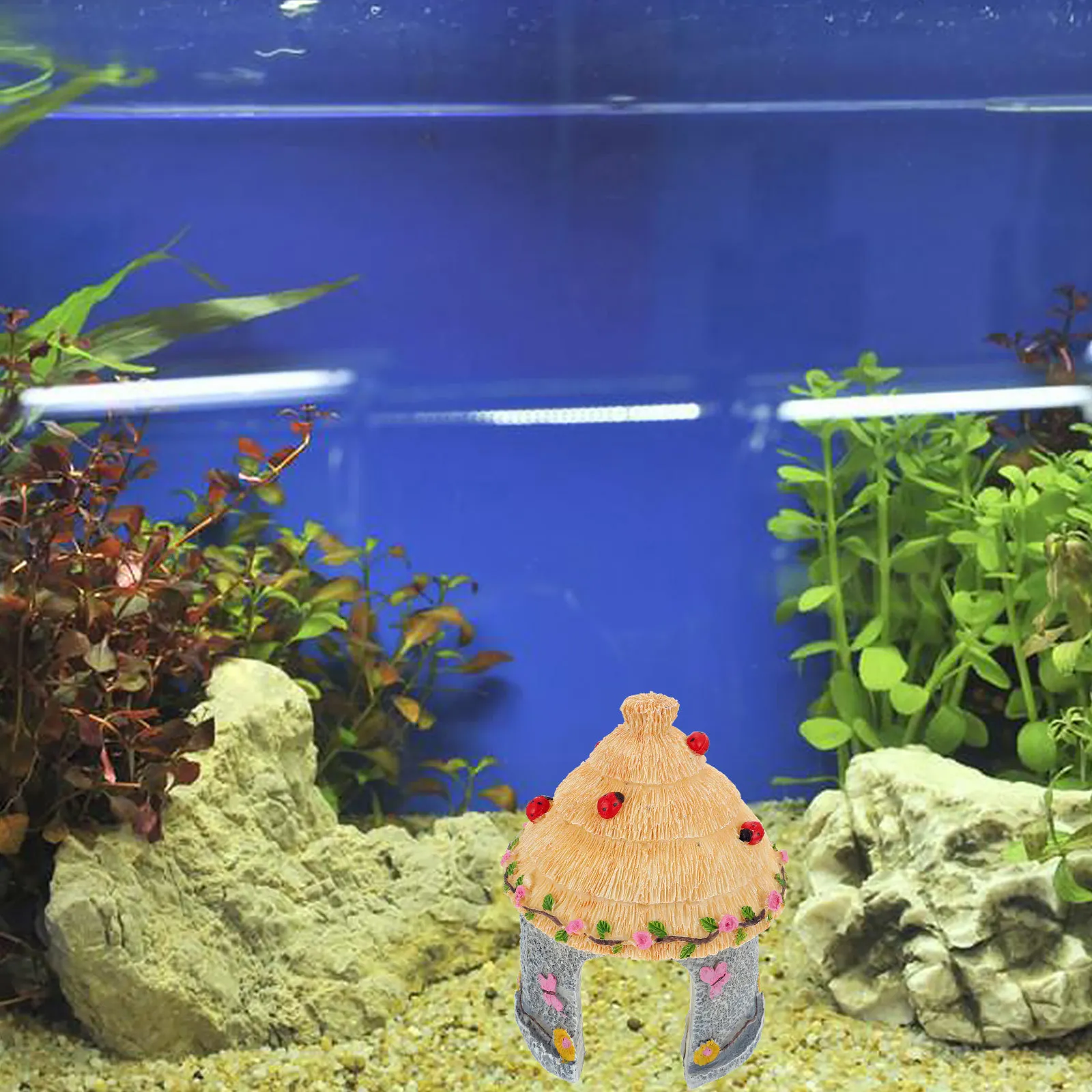 

Decorations Moist Hide Leopard Gecko Bearded Dragon Resin Reptiles Climbing