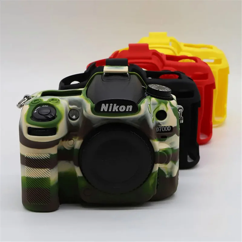 For Nikon D7000 protective rubber cover soft silicone armor camera body case