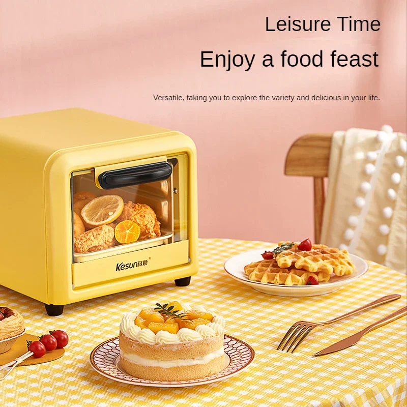 Electric Oven 5L Household Small Multifunctional Baking Mini Oven Visible Glass One-key Switch Small Oven Household On The Table