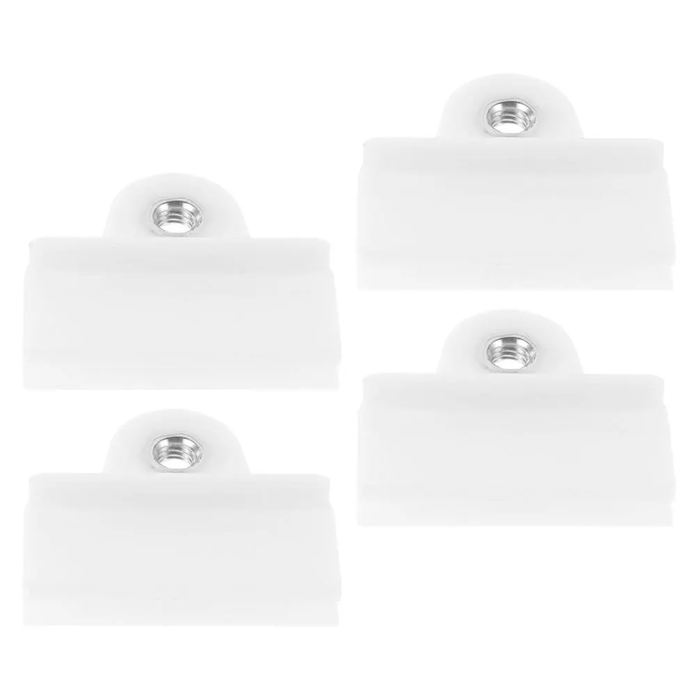 

4Pcs Glass Fixed Clip Universal Plastic Retainer Set for Car Window Side Skirt Secure Fit No Tools Needed Easy Installation