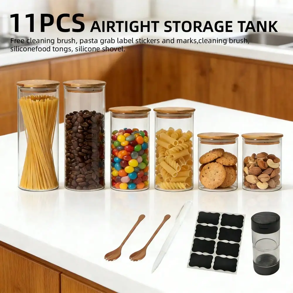 

Набор из 12 маленьких квадратных стеклянных банок для хранения объемом 7,8 унций, подходят для специй, кофе, приправ, кухонных принадлежностей и т.д.