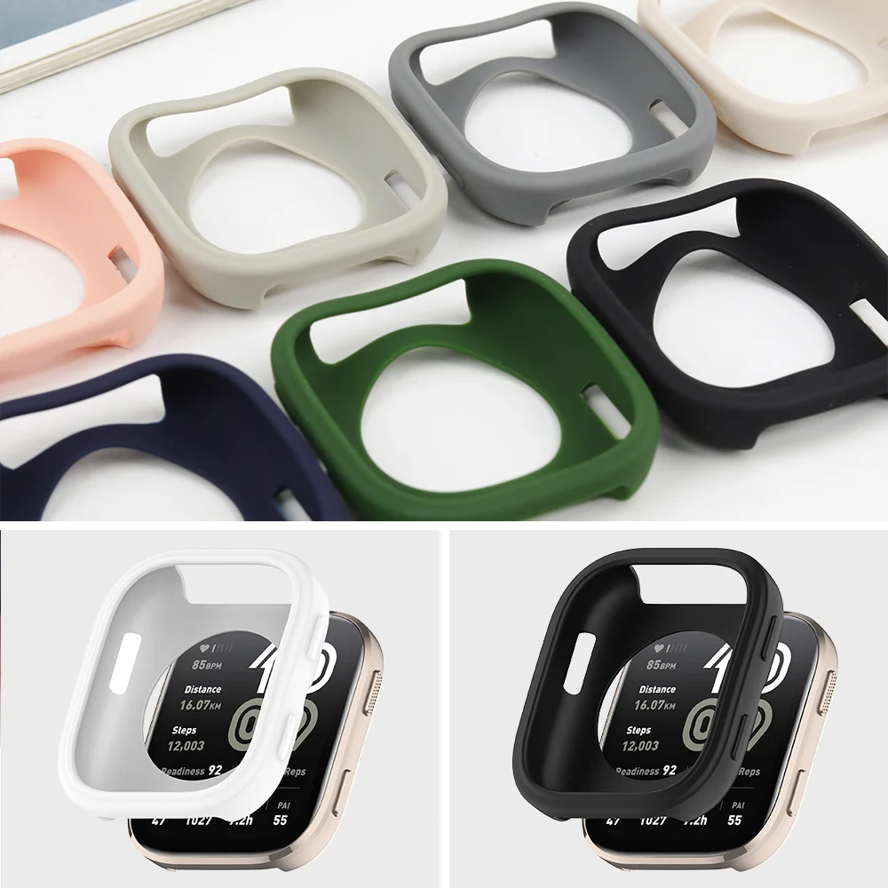 TPU/PC/Silicone Case for Amazfit BIP 6 Screen Protector Bumper Shell Glass Smart watch Accessories Amazfit bip6 Cover Protective