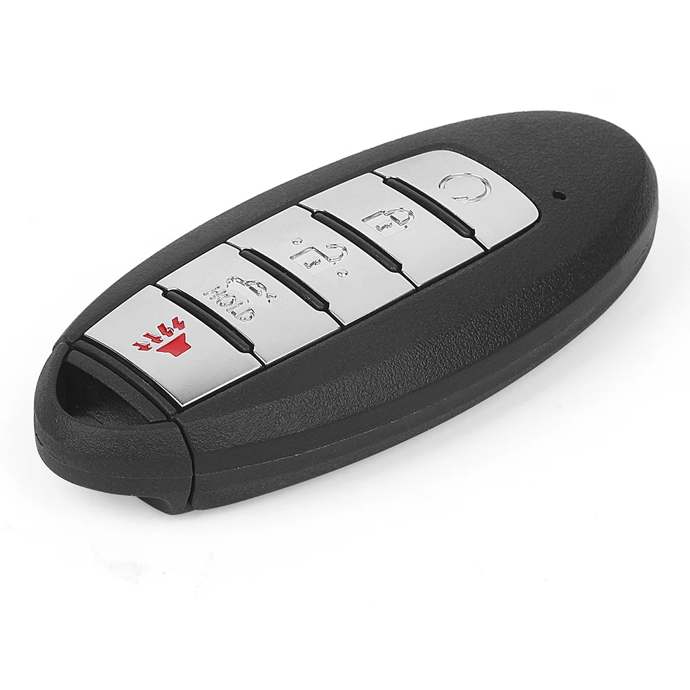 

KEYECU Smart Remote Car Key With 5 Buttons 433MHz 4A Chip for Nissan Altima Sentra Versa 2019 2020 2021 Fob KR5TXN4 S180144803