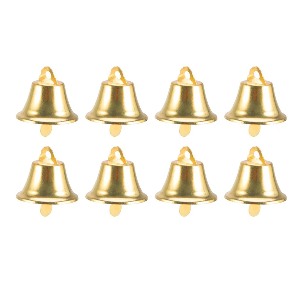 

120 Pcs Ornaments Small Bell Decoration Mini Pendant DIY Wind Chime Accessories Christmas