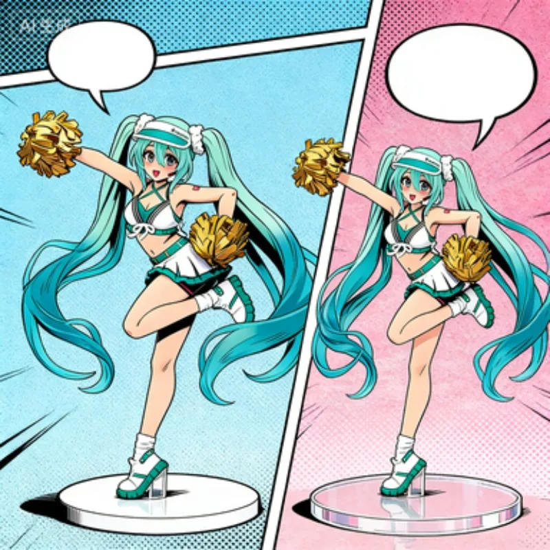 

Специальное предложение: 18-сантиметровая модная аниме-фигурка Hatsune Miku, коллекционная фигурка Hatsune Miku в стиле Cheerleader, милая фигурка девушки из ПВХ.