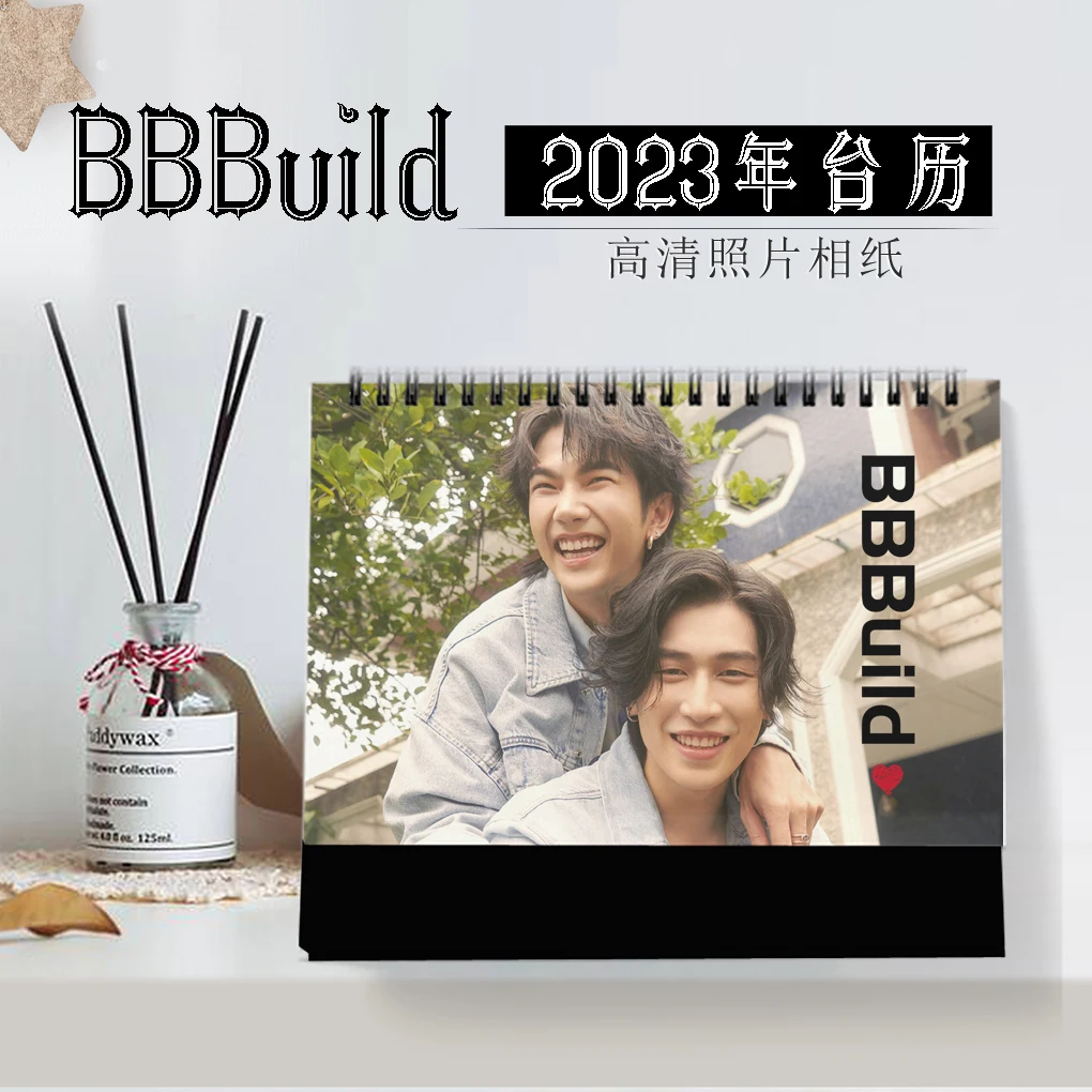 

Thailand Star Drama Biblebuild VP Pete Kinn KP Mile Apo MileApo Calendar Desk Planner Decor Desk Standing Calendar Desk Ornament