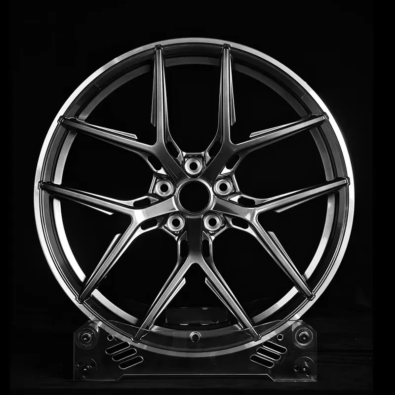 i ISAL One-piece Forged Wheels Car Rim 17 18 19 20 21 22 23 24 Inch 5x114.3 5x110 5x120 Aluminum Alloy Forged Car Wheels