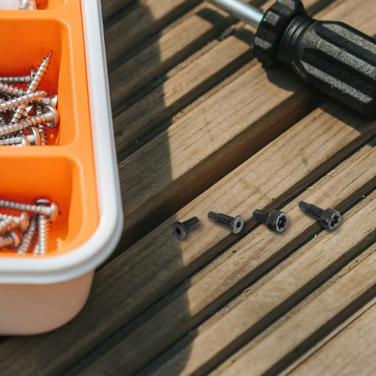 80Pcs Replacement Screws for Doorbell High Strength Anti Slip Security Screws for Intelligent Doorbell Repair Home Security
