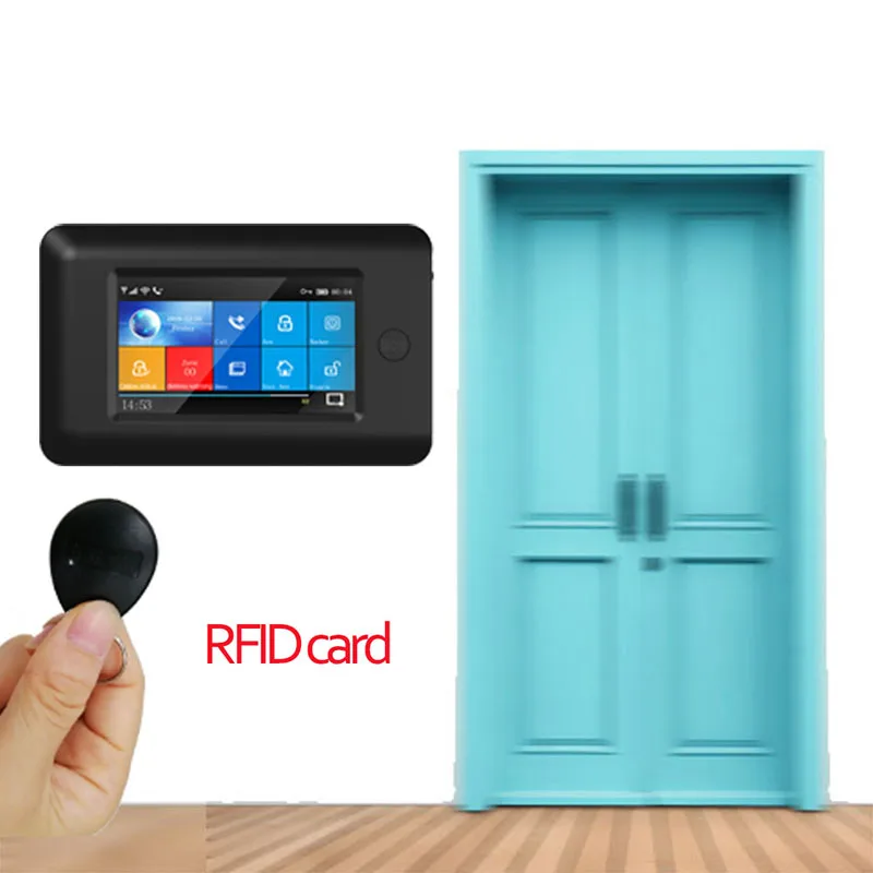 Sistema de alarma de seguridad para el hogar, etiqueta RFID inalámbrica de 433MHz para Host de alarma, PG-103, PG-105, PG-106, WIFI, GSM