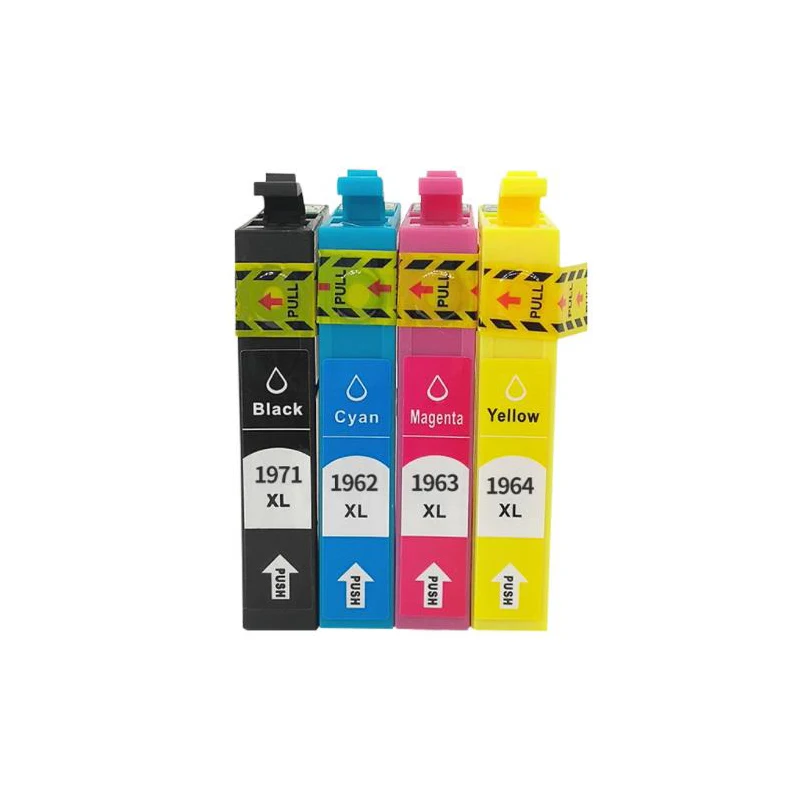 T1971 T1962 T1963 T1964 Compatible  Ink Cartridge For Epson  XP-101 XP201 XP211 XP401 XP204 XP104 XP214 XP411 WF-2532 Printer