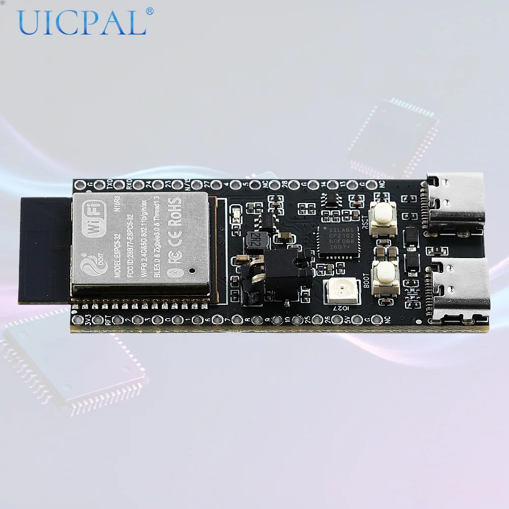 CP2102 ESP32 C5 N16R8 Development Board WIFI6 32PIN ESP32-C5 Dual-frequency 2.4G 5GHz WiFi Module TYPE-C 8MB PSRAM 16MB FLASH