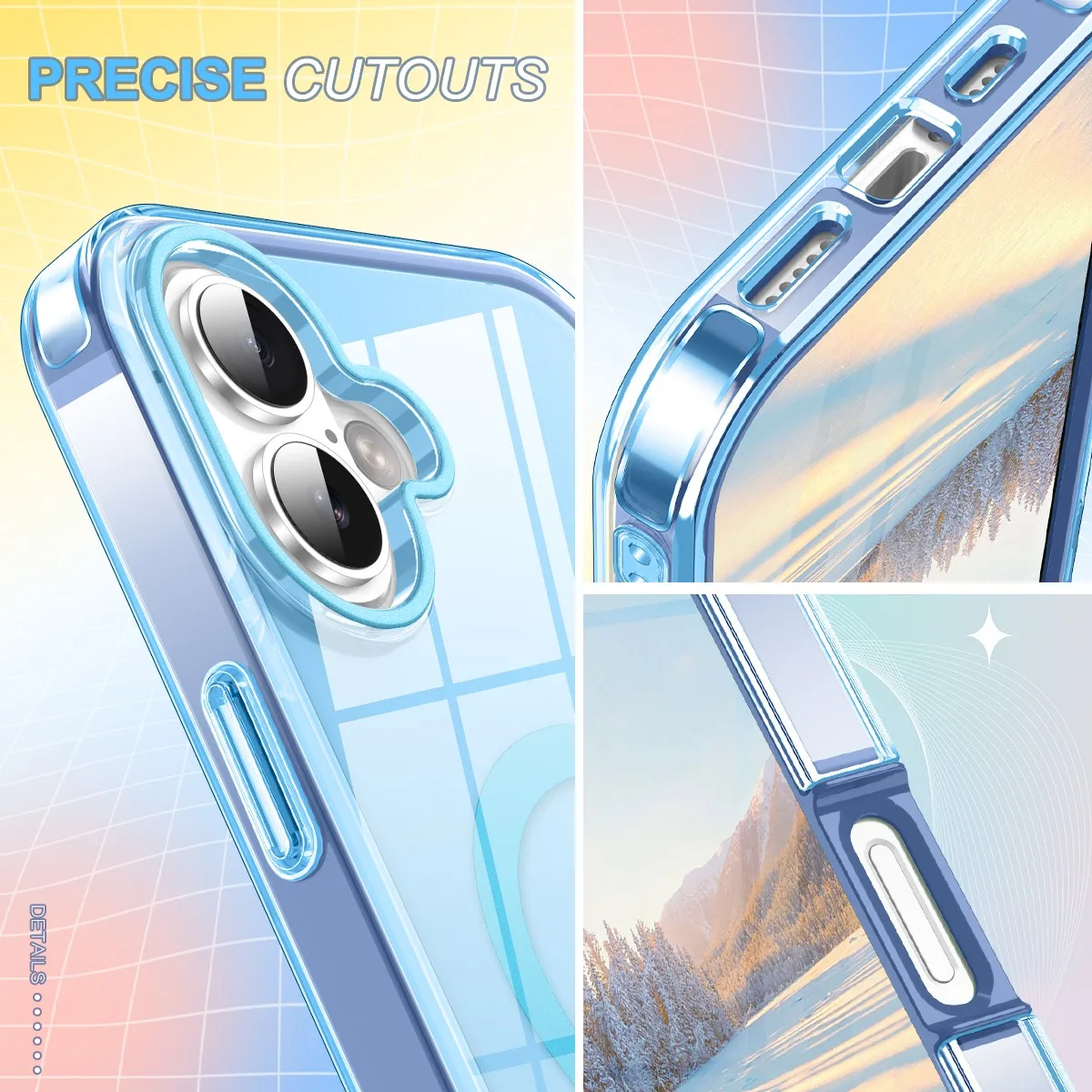 Für iPhone 17 Handyhülle, kompatibel mit MagSafe, integrierter berührungsempfindlicher, kratzfester Displayschutz für iPhone 17 2025 – Detail 10