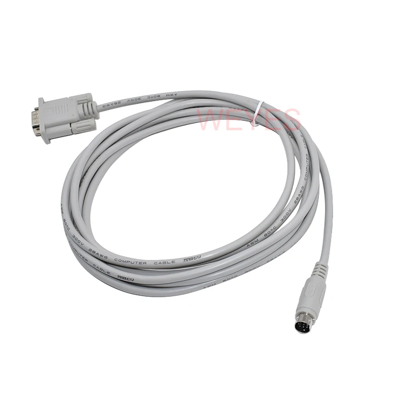 GT01 GT01-C30R4-8P GT01-C50R4-8P Program Cable PLC for  GT11 GT15 GS2110 HMI To FX Series FX1S FX1n FX2n PLC C50R4 C100R4