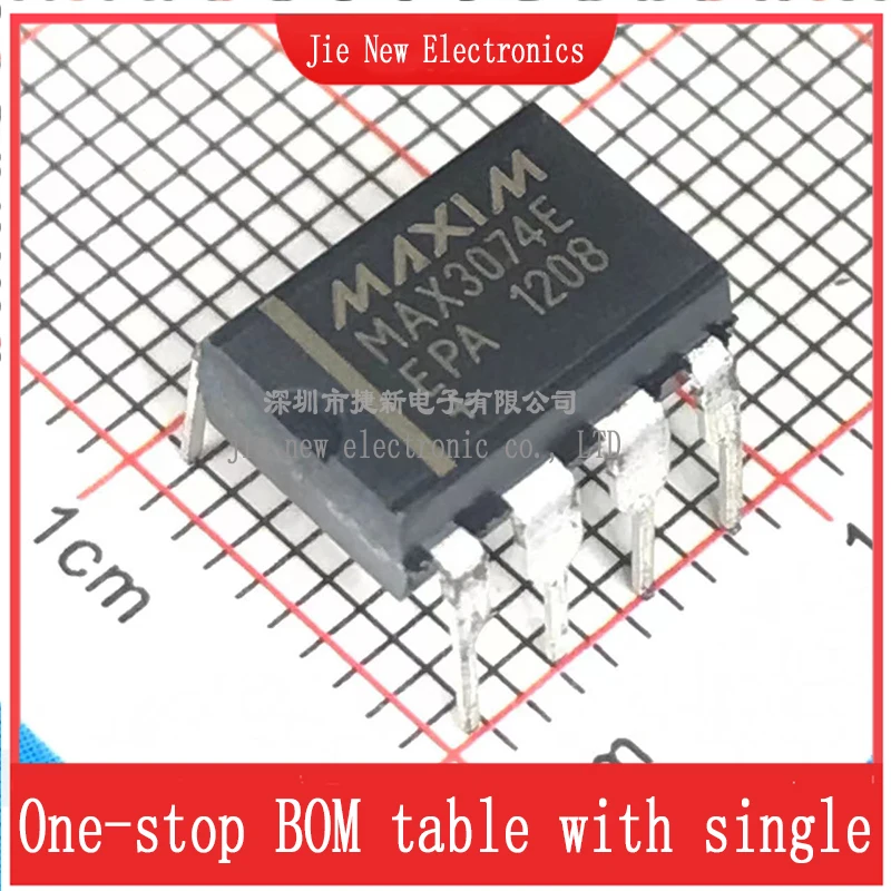 5PCS MAX3074EEPA PDIP-8 Integrated circuit new original spot supply