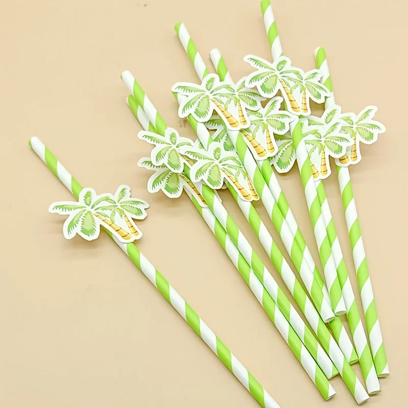 20/60/100 stücke Daisy Sonnenblume Zitrone Erdbeere Liebe Einweg Trinkhalm Hochzeit Geburtstag Party Milch Tee Saft decor Supplie – Detail 10